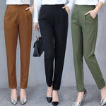 Slimmed Trousers with Pockets - Preezies